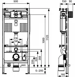 Инсталляция для унитаза TECE Profil 9300344 фото 2