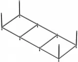 Каркас для ванны Am.Pm Inspire 180x80 W5AA-180-080W-R64 фото 1