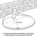 Смеситель для раковины PAINI Domus 18CR205PZ фото 10