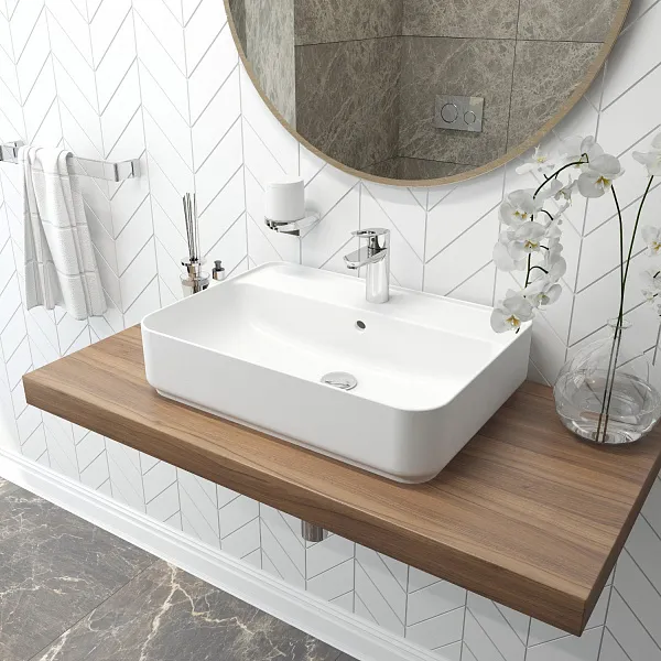 Раковина Lavinia Boho Bathroom Sink Slim 60 см 33311008 фото 6