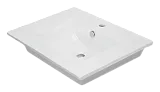 Мебельная раковина Sanita Luxe Quadro QDR60SLWB01 фото 1