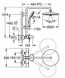 Душевой комплект Grohe Euphoria 27475002 фото 2