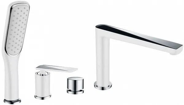 Смеситель Boheme Venturo 370-W на борт ванны фото 1