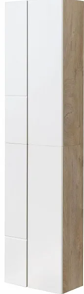 Шкаф Акватон Мишель 43 см белый / светлое дерево 1A243903MIX40 фото 4