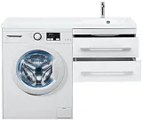 Тумба с раковиной Aquanet Верона 120 239946 подвесная фото 8