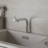 Смеситель для кухонной мойки PAINI Cucina 78CR579WSAKM фото 4