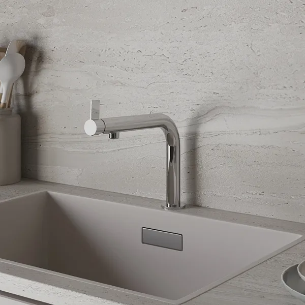 Смеситель для кухонной мойки PAINI Cucina 78CR579WSAKM фото 4