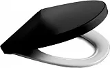 Крышка-сиденье Roca Victoria Nord Black Edition ZRU9302627 c микролифтом фото 1