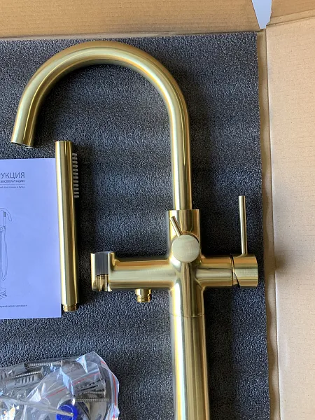 Смеситель для ванны с душем TIMO Saona 2310/17Y-CR фото 4