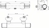 Термостат Ideal Standard Melange A4279AA для душа фото 4