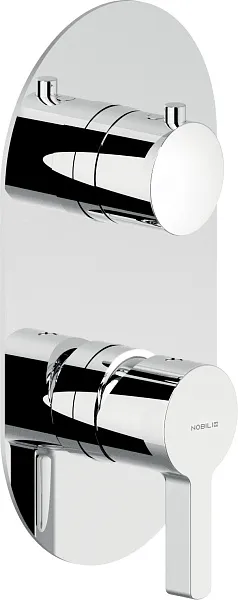Смеситель Nobili Lira WE81102/LRCR для ванны с душем фото 1
