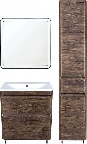 Тумба с раковиной Style Line Атлантика 60 напольная фото 6