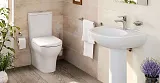 Унитаз-компакт VitrA Zentrum 9012B003-7202 напольный с микролифтом фото 2