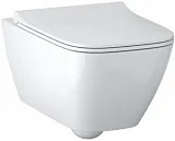 Унитаз Geberit Smyle Square 500.685.01.1 подвесной безободковый с микролифтом фото 1