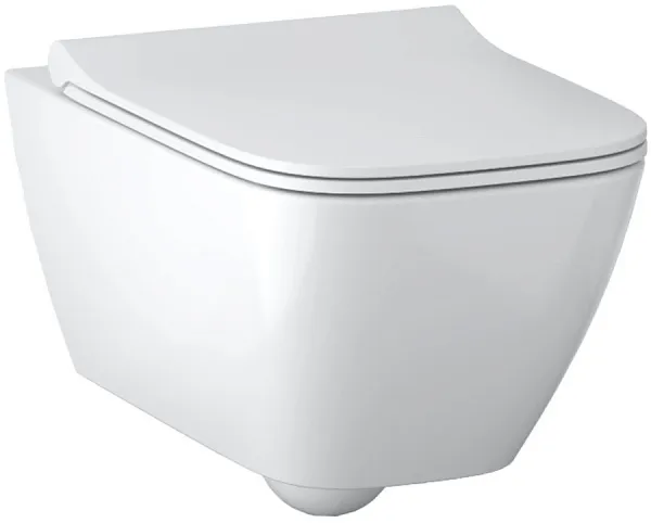 Унитаз Geberit Smyle Square 500.685.01.1 подвесной безободковый с микролифтом фото 1