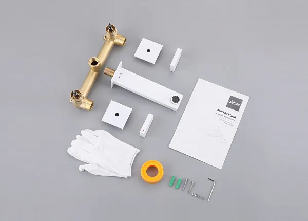 Смеситель для раковины ABBER Daheim AF82122W фото 3