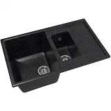 Кухонная мойка Mixline ML-GM22-308 Черная 525178 фото 1