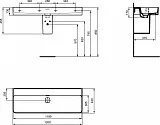 Раковина Ideal Standard Strada II 120 см T364101 фото 3