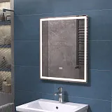 Зеркало Vigo Geometry Luxe 70x60 4630297361834 с подсветкой фото 6