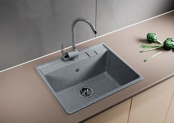Кухонная мойка Mixline ML-GM15-309 Темно-серая 525103 фото 4