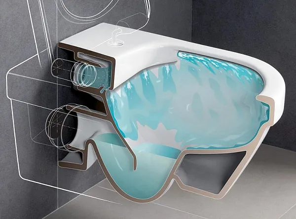 Унитаз Villeroy & Boch Architectura Plus 4687HR01 подвесной безободковый с микролифтом фото 3
