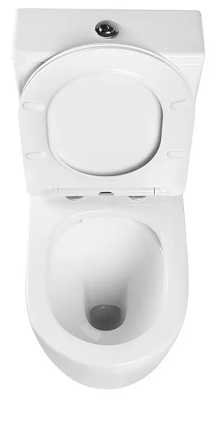 Унитаз-компакт Vincea Evo VT2-34 напольный безободковый с микролифтом фото 3