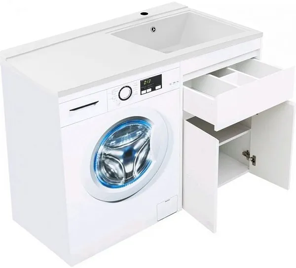 Тумба c раковиной Aquanet Токио 120 239210 правая напольная фото 3