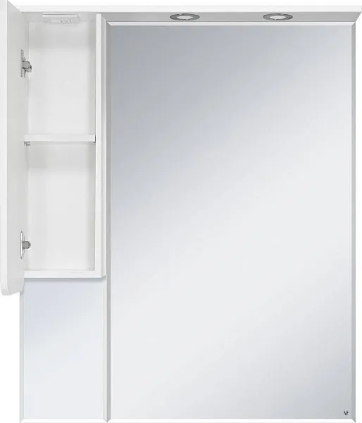 Зеркало Misty Чегет 82x100 П-Чег-02085-01Л левое с подсветкой фото 2