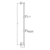 Душевая штанга D-Lin D63561 фото 3