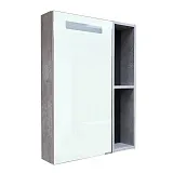 Зеркало-шкаф Comforty Франкфурт 60x80 00-00014141CF левая с подсветкой фото 1