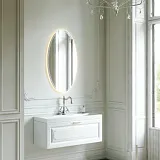 Зеркало Aqwella Orion 55x100 OR0255H с подсветкой фото 1