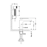Смеситель для раковины TIMO Torne 4360/00G фото 2