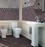 Унитаз-компакт VitrA Serenada 9722B003-7203 напольный с микролифтом фото 3