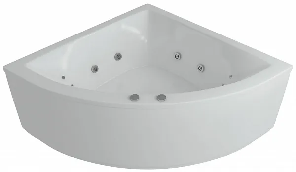 Акриловая ванна Aquatek Юпитер 150x150 UPT150-0000026 вклеенный каркас фото 3