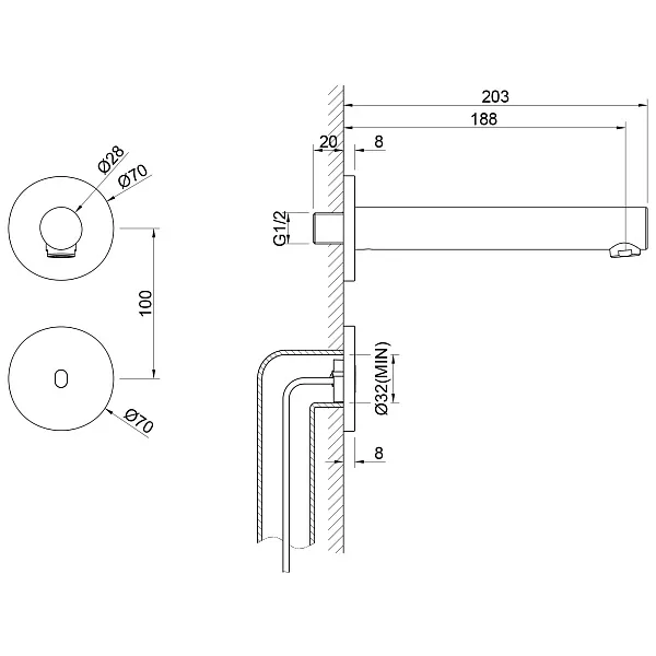 Смеситель для раковины TIMO Saona 2373/00SM фото 2