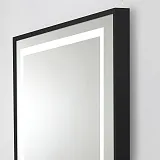 Зеркало BelBagno Kraft 50x90 SPC-KRAFT-500-900-LED-TCH-WARM-NERO с подсветкой фото 5
