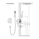 Душевой комплект TIMO Selene SX-2029/03SM фото 2