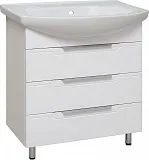 Тумба с раковиной Runo Верона 75 напольная фото 1