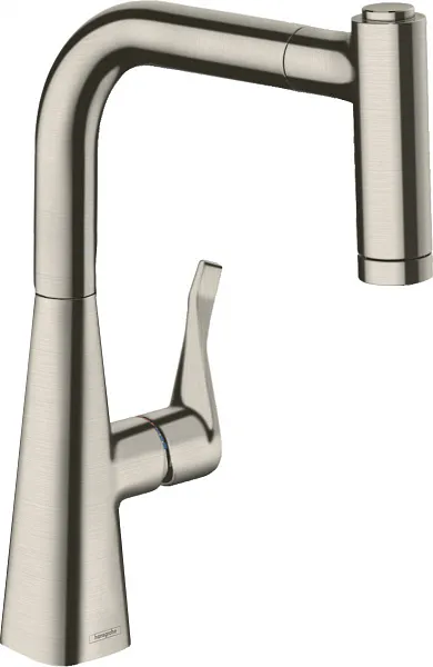 Смеситель Hansgrohe Metris M71 14834800 для кухонной мойки фото 1