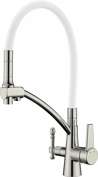 Смеситель ZorG Sanitary ZR 338-8 YF SATIN для кухонной мойки фото 1