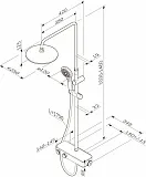 Душевая стойка Am.Pm Inspire V2.0 F0750A400 фото 9
