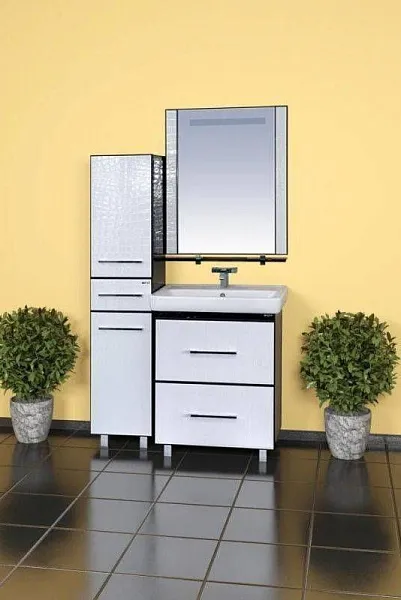 Шкаф-пенал Misty Гранд Lux 35x165 Л-Грл05035-239КрЛ левый фото 2