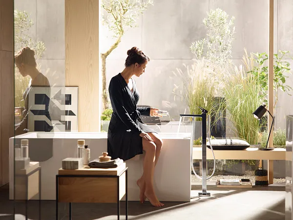 Смеситель Hansgrohe Metropol 74532000 для ванны с душем фото 3