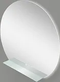 Зеркало BelBagno 100x100 SPC-RNG-1000-LED-TCH-MENS с подсветкой с полочкой фото 1