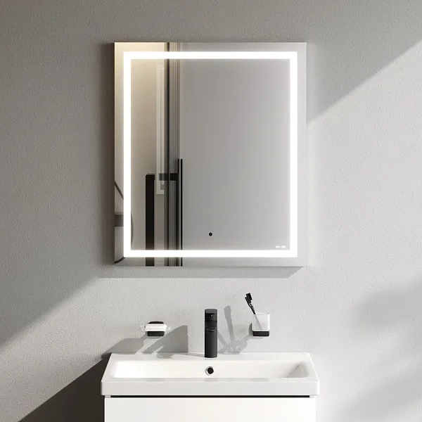 Зеркало AM.PM Gem 60x70 M91AMOX0601WG с подсветкой фото 2