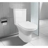 Унитаз-компакт Azario Fretta AZ-1223 напольный безободковый с сиденьем микролифт фото 16