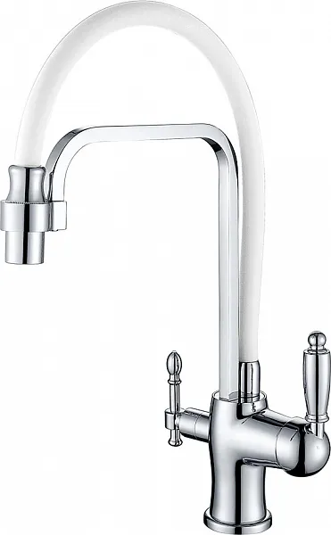 Смеситель ZorG Sanitary ZR 342-8 YF для кухонной мойки фото 1