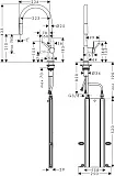 Смеситель Hansgrohe Talis M54 72803670 для кухонной мойки фото 4