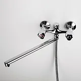 Смеситель WasserKRAFT Amper 2902L для ванны с душем фото 2