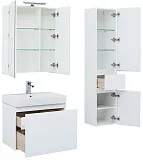 Зеркало-шкаф Aquanet Йорк 70х87 202088 левый фото 6